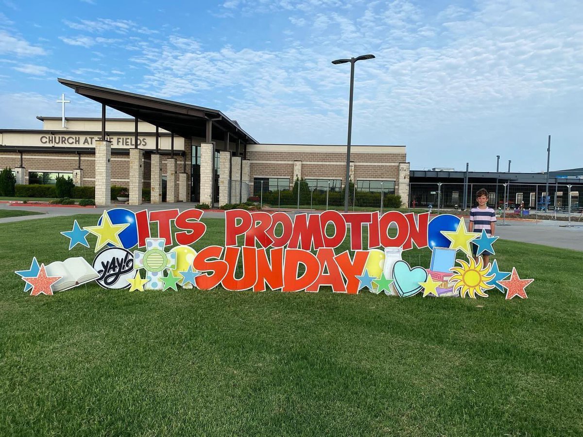 first_fields's tweet photo. What a great Promotion Sunday! Our Family “𝘾𝙚𝙧𝙚𝙖𝙡𝙗𝙧𝙖𝙩𝙞𝙤𝙣” was so much fun. Looking forward to a great new year in all our Connect groups!
#PromotionSunday #FieldsKids #ConnectGroup #CarrolltonTX https://t.co/lXs0MU0CI2