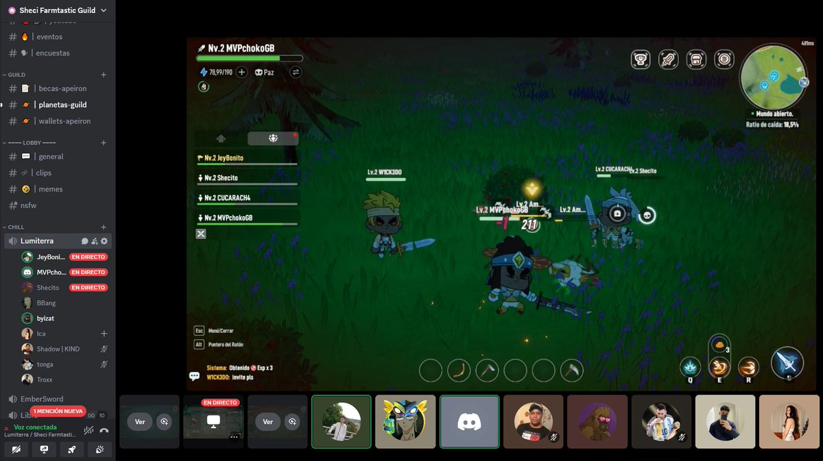 Domingo de <a href="/LumiterraGame/">Lumiterra (mainnet arc)</a> en SFG 🎮 Si quieres jugar con nosotros únetenos en Discord 😄 discord.com/invite/bzb8Cm56