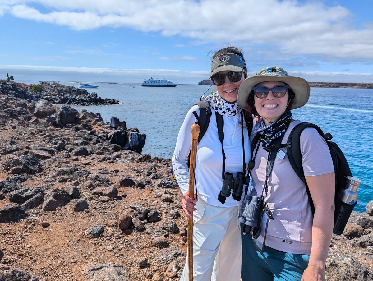 vickiemorgado1's tweet image. An amazing day visiting North Seymour Island this a.m. for a hike. Saw many species including sea lions, blue footed boobies, frigate birds. In p.m snorkeled in Rabida Island with giant rays, shark, fish and sea lions. s #educatorexplorer, #whereiexplore #grosvenorteacherfellow