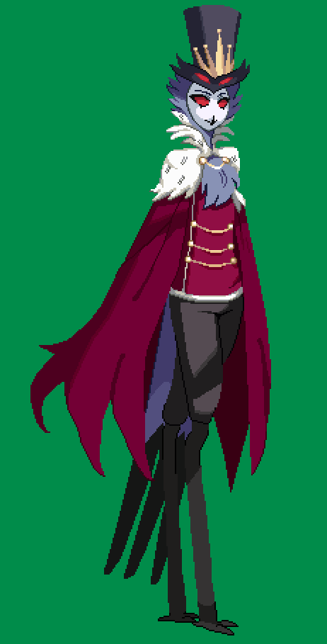 felizdiadopaulo's tweet image. stolas in #unib style 
#helluvaboss #HelluvaBossFanart  #HelluvaBossStolas  #pixelart #ドット絵