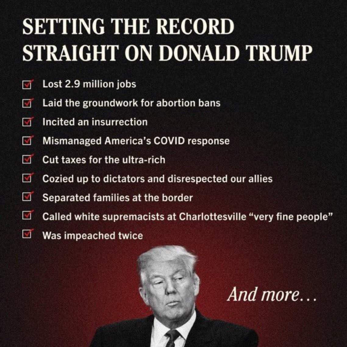 BrianWPrescott's tweet photo. #TrumpFatigue #AbnormalDonald 🤡 #TrumpGishGallop
#TrumpDiaperLoad 🤮 #TrumpsBarrageOfBS 🤮
#OrangeMussolini 🟠 #TrumpIsaZombie #TrumpForPrison
#TrumpIsASkunk 🦨💨 #CorruptSCOTUS ☠️ #TrumpBeEvil https://t.co/z9tP3AjtcL