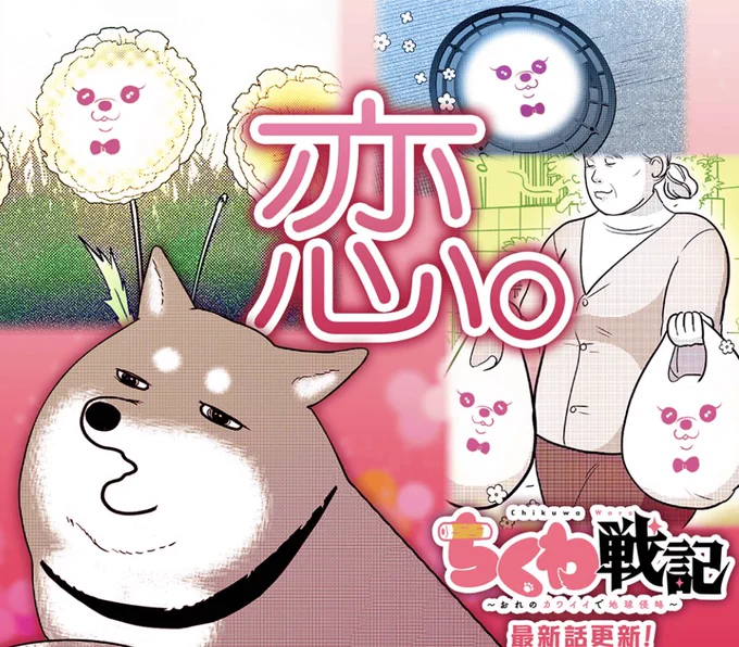 ちくわ戦記、最新話きてます🐕🎀
#柴犬 #サイコミ

https://t.co/x7ebxul5Oy 