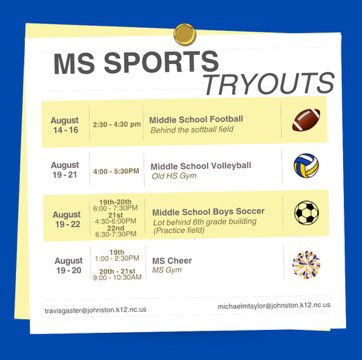 All students wanting to try out for any sport must be cleared fully in FinalForms prior to tryouts. Physicals need to be uploaded or turned into the office ASAP!