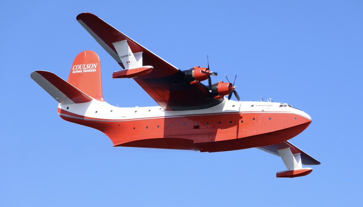 Ferndawuff's tweet photo. Martin mars’ last flight before going to the BC aviation museum. https://t.co/PDlzQ9QVl0