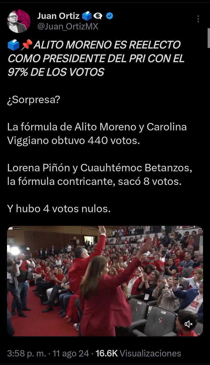 rauldiazdiez's tweet image. He sido #Priísta y militado durante 28 años de mi vida, he participado activamente en todos los procesos internos, ésta es la 1a vez que ni enterado estaba que hoy habría elección de Dirigencia en el @PRI_Nacional.
Me da profundo sentimiento y tristeza las cochinadas que hacen!