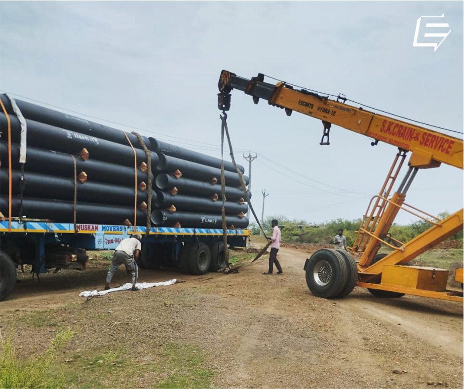 ElectrosteelG's tweet photo. #ElectrosteelCastingsLtd is proud to partner with the prestigious Jal Jeevan Mission Programme, supplying #DuctileIronPipes for the Chorvadla Augmentation Group Water Supply Scheme in Bhavnagar District, Gujarat.

https://t.co/E9tVOTqQot

#WaterInfrastructure #JalJeevanMission https://t.co/UL5pbwAVc1