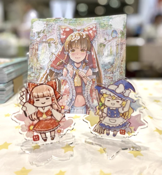 アクスタありがとうございました¶(⁄=˅̮=∖)⁋めっちゃ可愛いです 