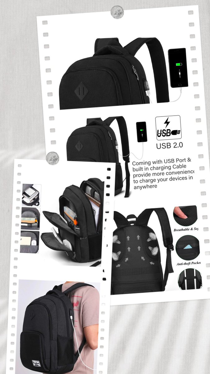 s_summan's tweet image. Pack smart, travel smart! Versatile backpack for men and women - perfect for school, work, or travel. #BackpackLife #TravelEssentials

👇 #amazonfinds

🛍️ amzn.to/3M0Xw1L