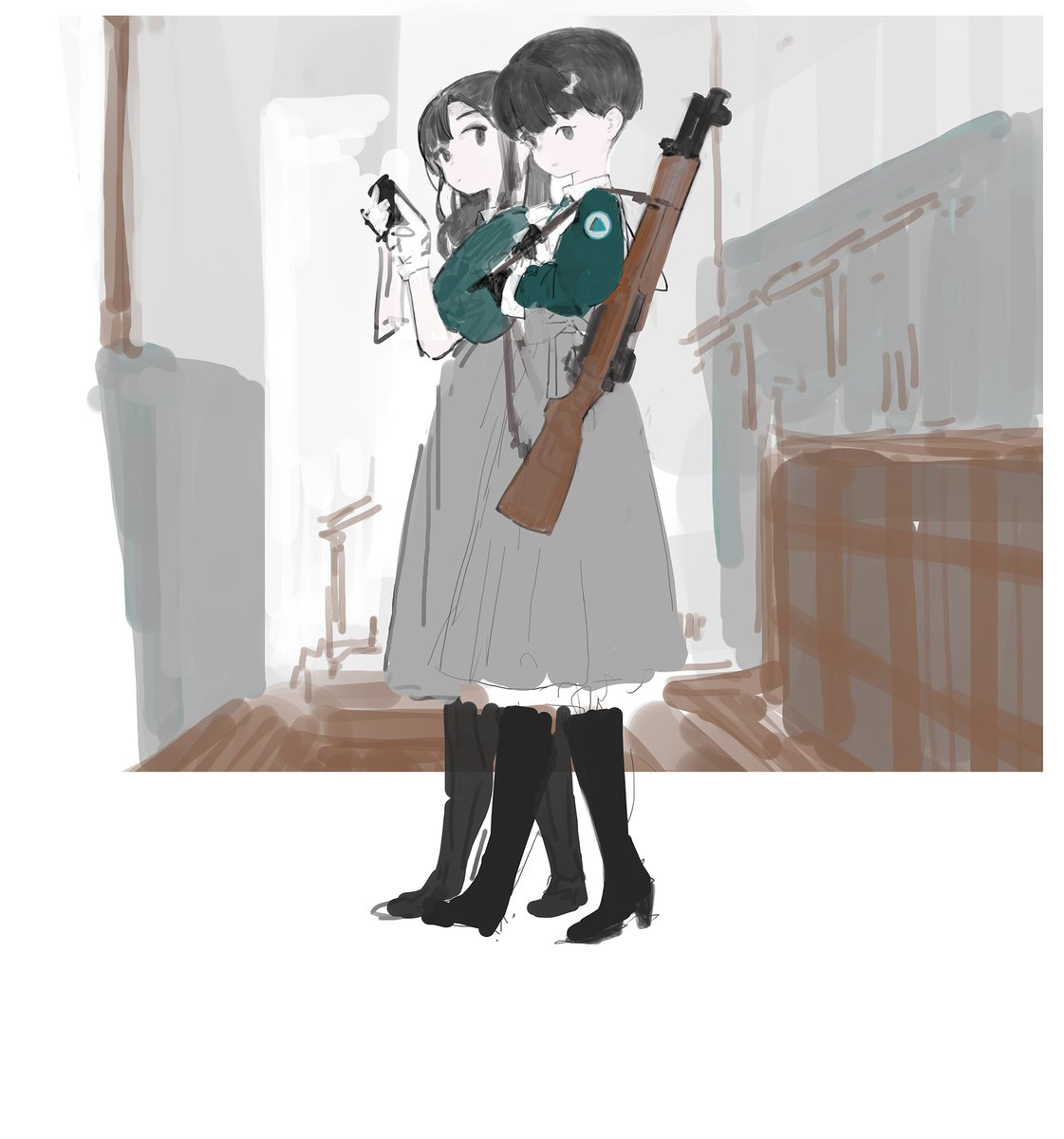 「」|초장박살のイラスト