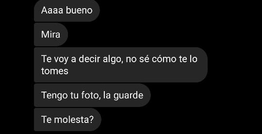mIlassdDd's tweet photo. acá empieza lo PEOR. No que no la iba a guardar ni mucho menos difundir? Encima pide algo a cambio. https://t.co/gInxLndxYC