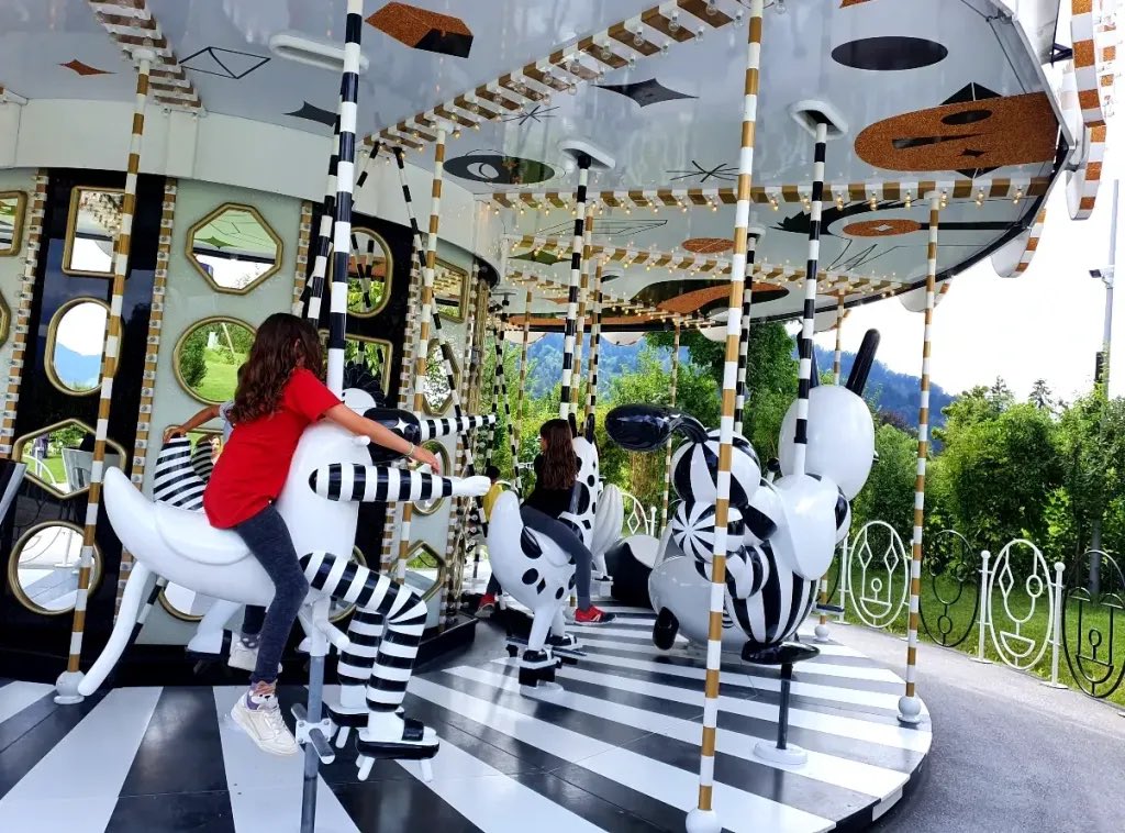 The Swarovski Museum in Austria was one of the oddest museums I’ve been to. Parts of it were incredible and parts of it gave me a sense of what it might be like to be in a horror video game (such as the carousel and accompanying music).