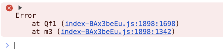 erishig's tweet photo. console shows this error... at both login and password reset https://t.co/ZCnv76t7qd