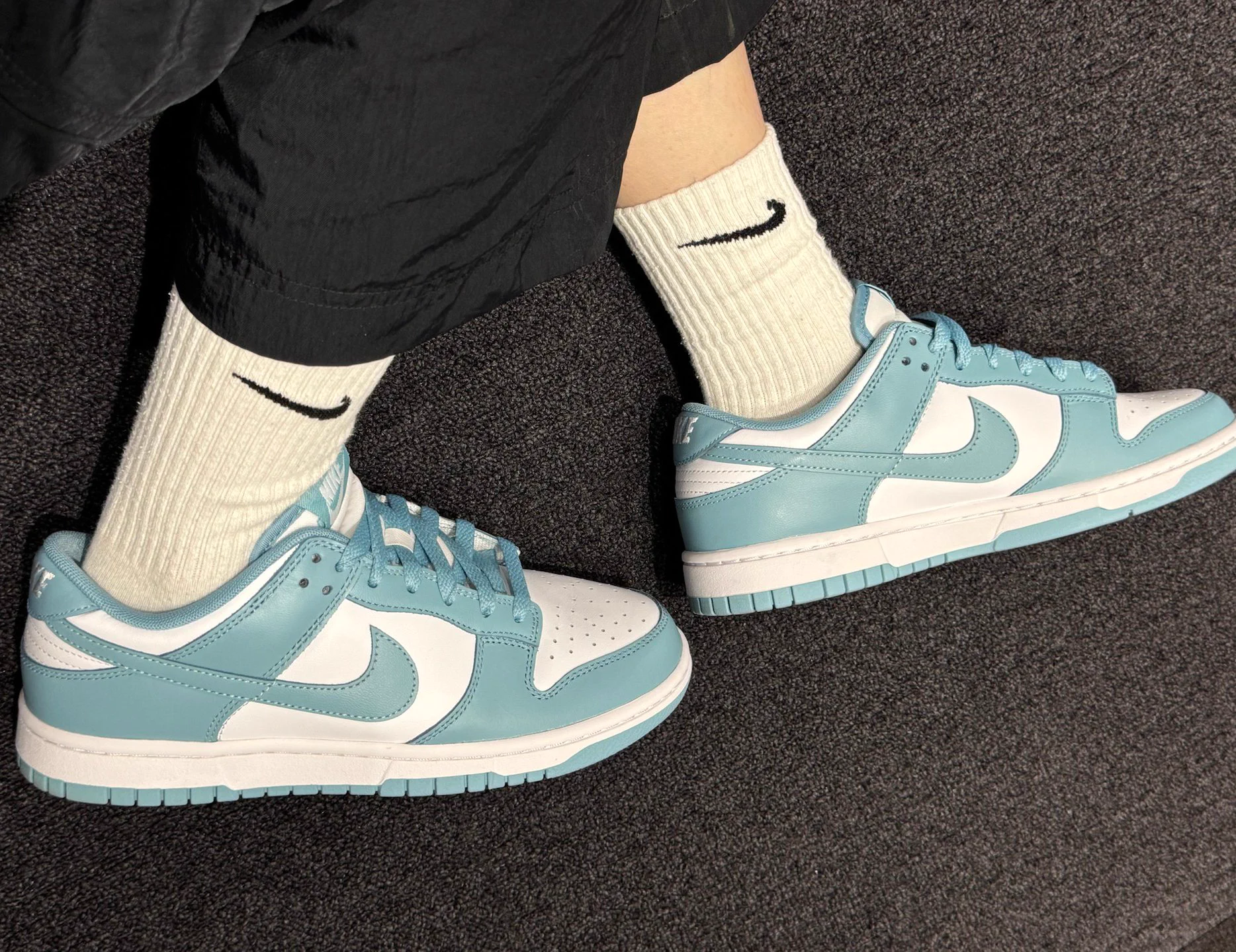 Fullress on ナイキ ダンク ロー レトロ ホワイト デニムターコイズ NIKE DUNK LOW RETRO White Denim Turquoise DV0833-106 PR ・ナイキオンラインストア発売 - https t co B1saZafC https t co IyNxL5yxMY