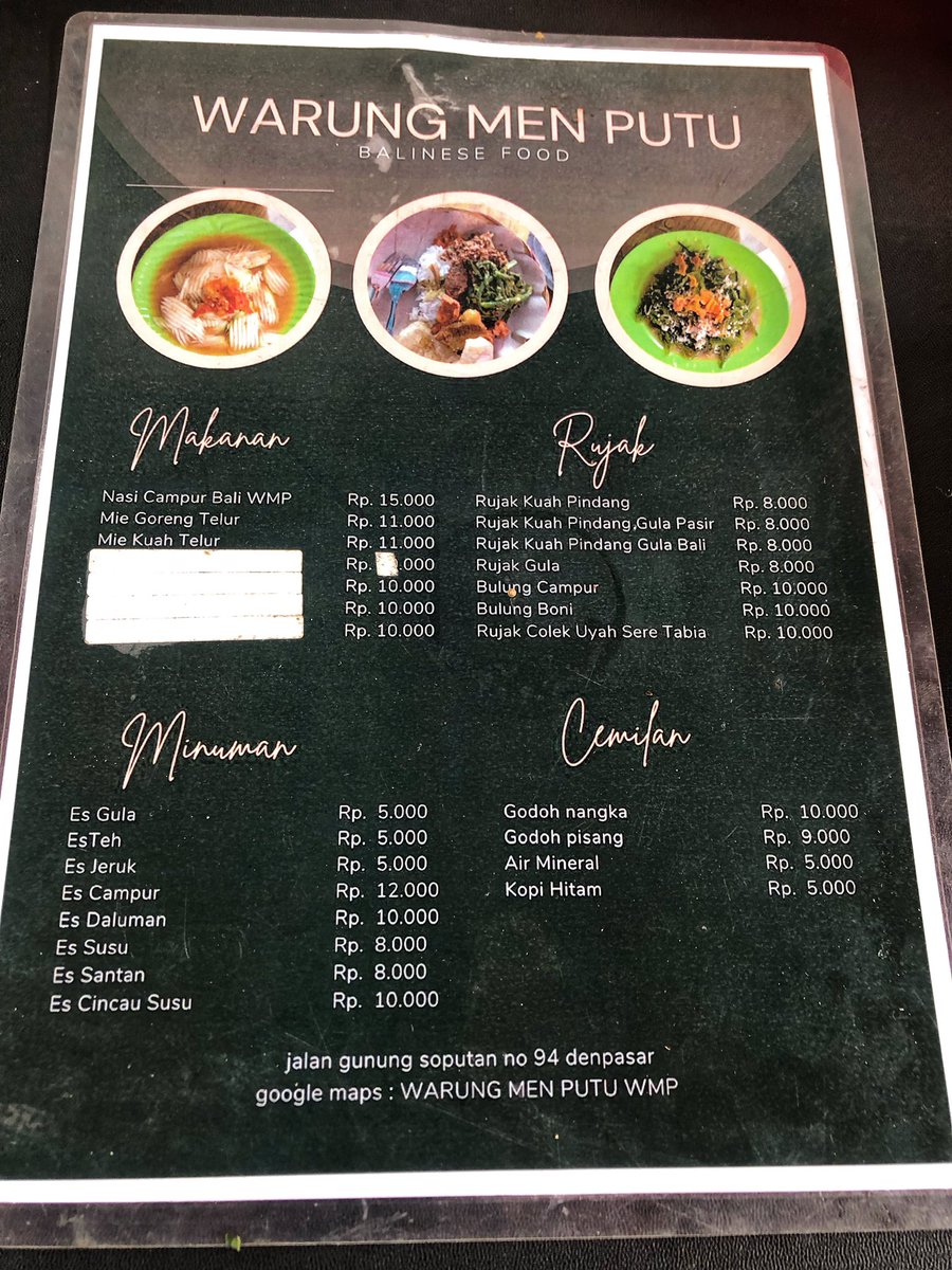 WARUNG MEN PUTU😋
#foodgalery #balifood #kulinerbali #balilife #foodporn #foodgasm #ilovebali #trending2024 #viral2024