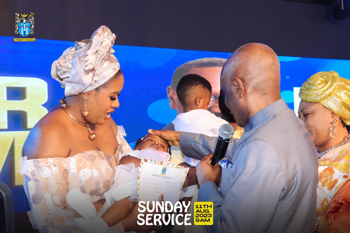 trinityhouseng's tweet photo. We have come to thank God for this bundle of joy that we are blessed to have in our family.
God Be Praised❗
#trinityhouse
#zioncentre
#believe
#sunday
#sundayservice
#2ndsundayofaugust
#god
#jesus
#worship
#praise
#prayer
#word
#familysundayservice
#pastorituahighodalo https://t.co/tBLOJA2FA6