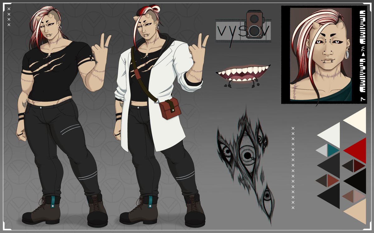 vysov_'s tweet image. 🎞️👁️ n e w r e f 👁️🎞️

you may have seen him, or at least the shadows at the edges of the walls.
i'm vy! defunct darkroom f(r)iend and artist-for-hire 📝

📷ko-fi.com/vysov
🖋️vysov.carrd.co

sona art: #vysualarts