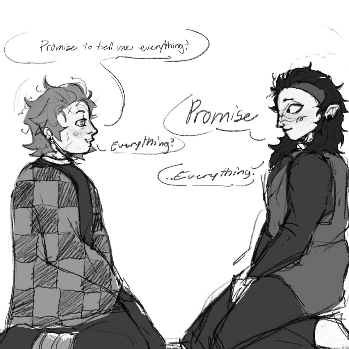 RATB1TES's tweet photo. #gentan #gentanweek #gentanweek2024 day 5: chrushing/promise
I feel like genya would never tell tanjiro how much he means to him , even if tanjiro knows , he wants to hear it himself. https://t.co/k3FQV4cTvO