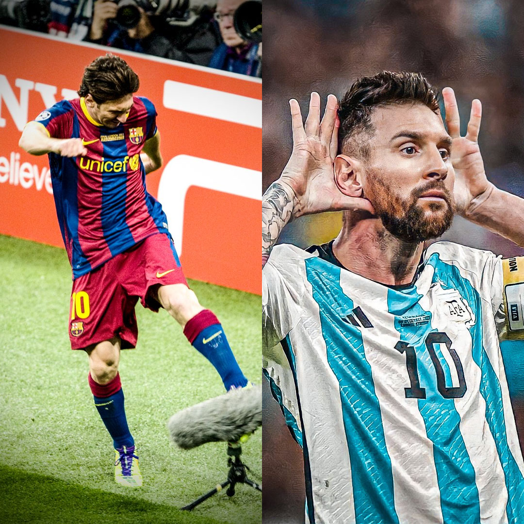 🇦🇷🐐 Los MEJORES FESTEJOS de Lionel Messi.

ABRO HILO 🧵