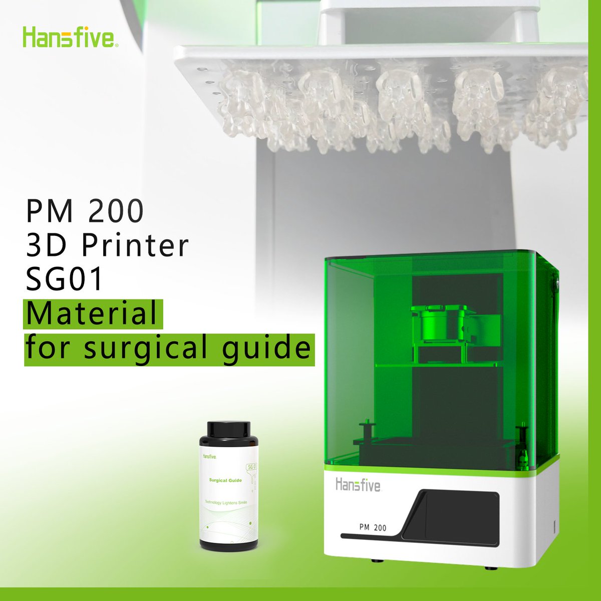 HanSfivedental's tweet image. 🦷Boost your implant efficiency with the PM 200 3D printer and SG 01 material. Print precise surgical guides with ease, providing your clinic with the most reliable support.

✉ Feel free to contact us for more information.

#hansfive #3dprinter #3dmaterials