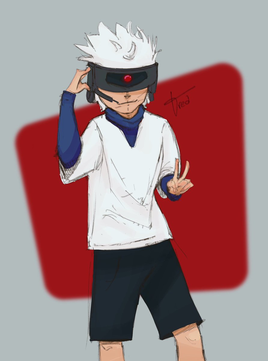 A #Killua le gusta #jjk #GojoSatoru #hxh #hxhfanart