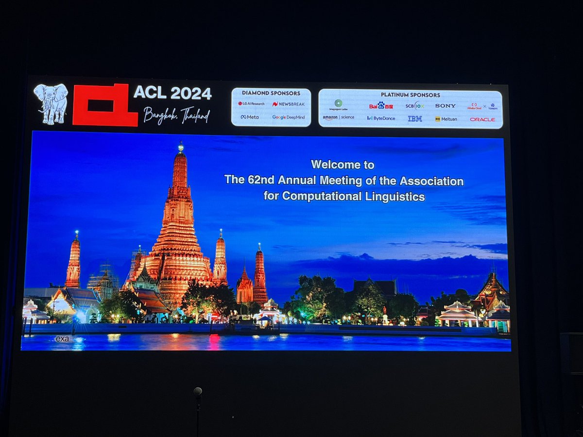 Here we go! #ACL2024 #NLP