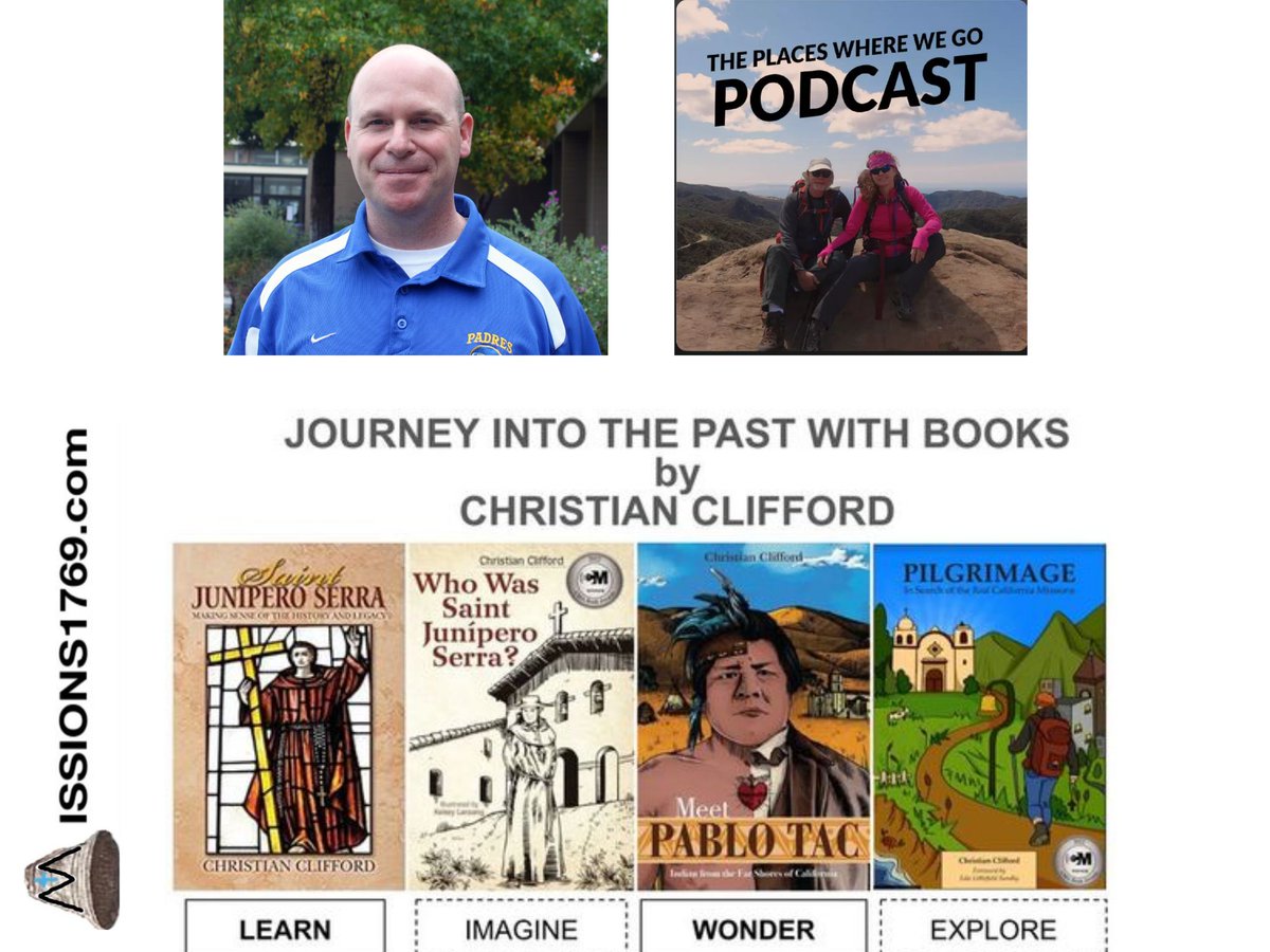 Missions1769's tweet photo. I have a YouTube channel. I hope you'll listen to my latest addition @ https://t.co/7UOfZbksCg.

#GoGoStJunipero #CaliforniaMissions #Catholichistory
#PabloTacPray4Us #CaliforniaMissionsTrail #CaliforniaMissionWalkers #ElCaminoReal #BuenCamino #SiempreAdelante https://t.co/V3oJtsay6L