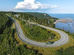 Kartemy's tweet photo. @Captaincoby00 New Brunswick - The Fundy Trail. Switchbacks, hairpins and stunning views of Atlantic Ocean https://t.co/B2y5byijPU