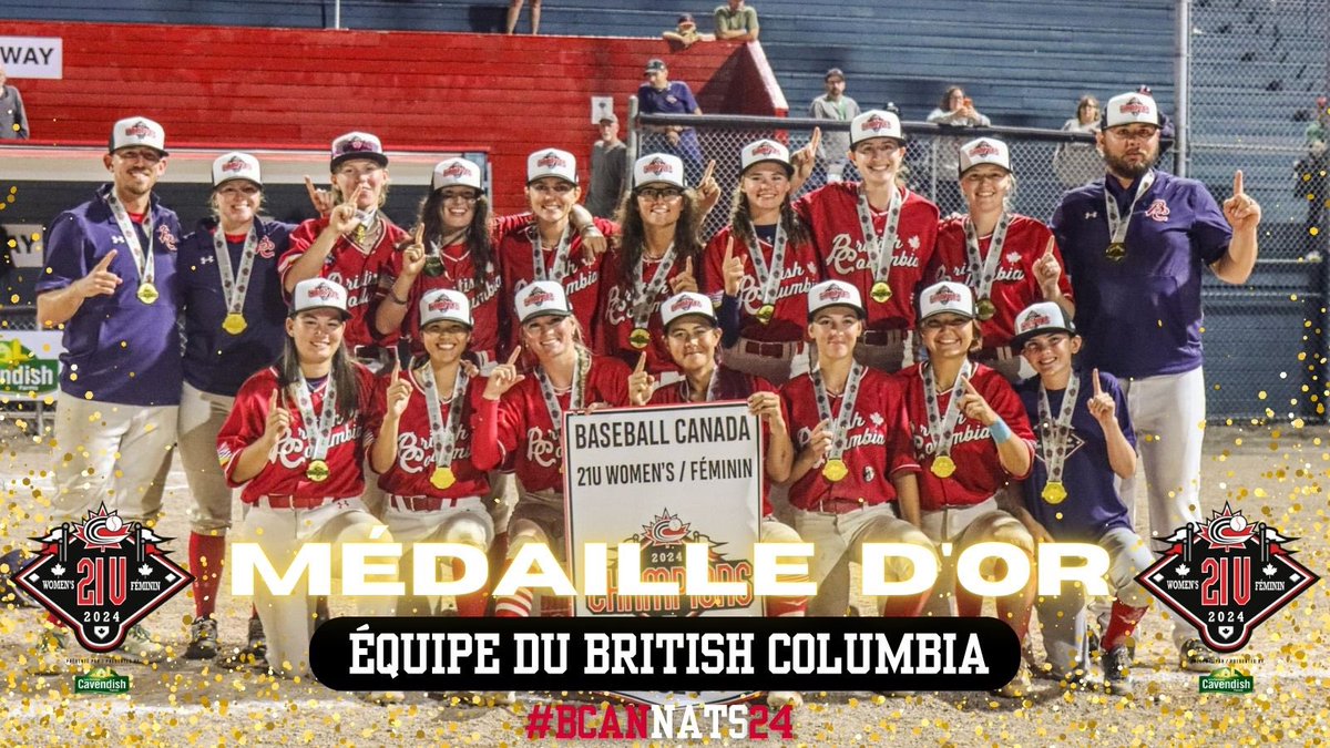 BaseballCANNats's tweet photo. BC vs everybody…

BC beat everybody!!☝️🥇

#BaseballCanada | #BCANNATS24 https://t.co/DsyDGn5L3W