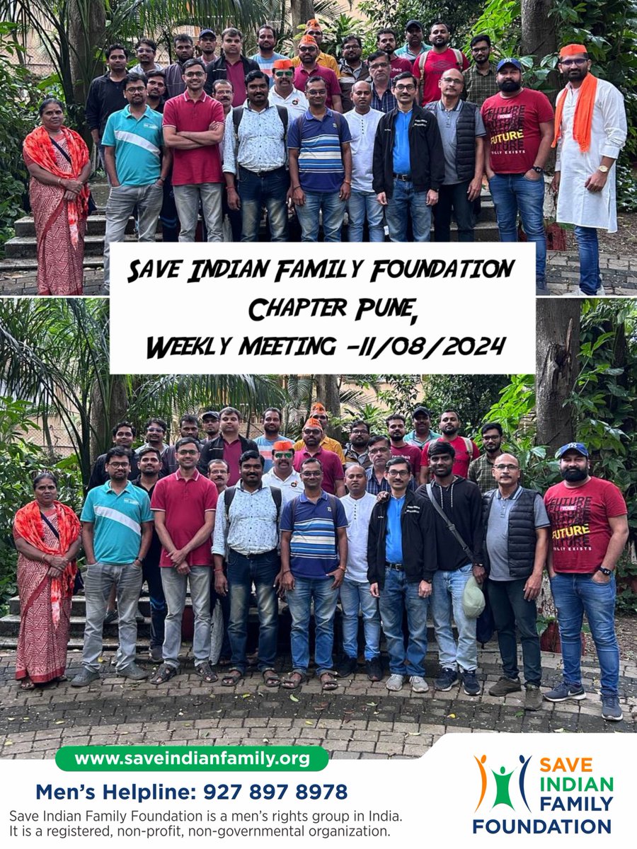 SaveMenToo_'s tweet photo. @realsiff 𝐒𝐮𝐧𝐝𝐚𝐲 𝐀𝐜𝐭𝐢𝐯𝐢𝐭𝐢𝐞𝐬
𝐒𝐚𝐯𝐞 𝐈𝐧𝐝𝐢𝐚𝐧 𝐅𝐚𝐦𝐢𝐥𝐲 𝐅𝐨𝐮𝐧𝐝𝐚𝐭𝐢𝐨𝐧
𝐒𝐈𝐅𝐅 𝐀𝐜𝐭𝐢𝐯𝐢𝐬𝐦 &amp; 𝐏𝐞𝐫𝐬𝐨𝐧𝐚𝐥 𝐂𝐚𝐬𝐞 𝐃𝐢𝐬𝐜𝐮𝐬𝐬𝐢𝐨𝐧 11/08/2024 (𝐒𝐮𝐧𝐝𝐚𝐲) 𝐏𝐮𝐧𝐞, 𝐌𝐚𝐡𝐚𝐫𝐚𝐬𝐡𝐭𝐫𝐚.

#1CroreAlimony
#BoycottMarriage 
#ParentalAlienation https://t.co/MtZIdeKtV6