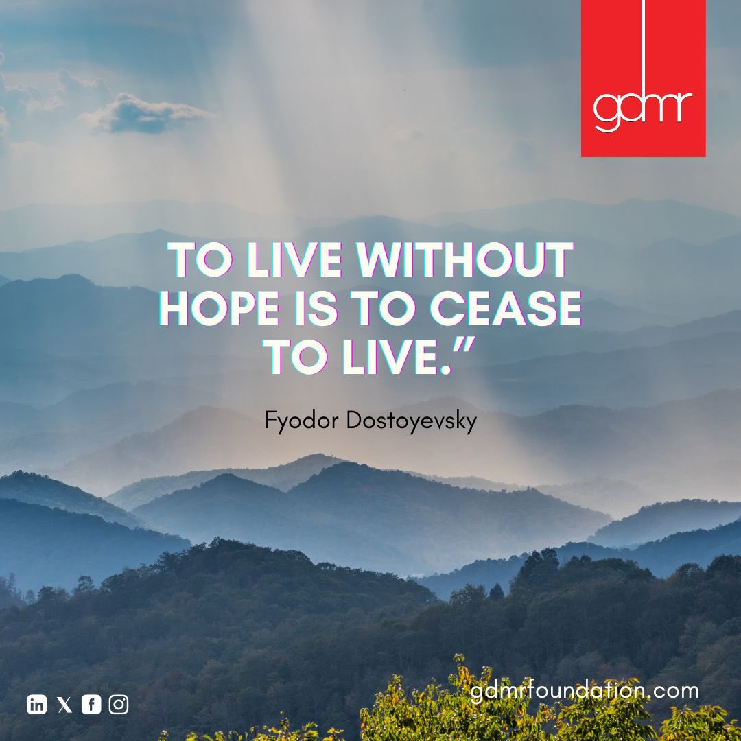 GdmrFoundation's tweet photo. Feeling hopeless is the worst one can feel. Be encouraged, reach out to someone. Hopelessness is always a temporary feeling. There is always a way out. Reach out. 

#hope #love #peace #reachout #gdmr #gdmrfoundation #socialmediamarketing #graphicdesign #digitalmarketing https://t.co/n2FvjWetnc