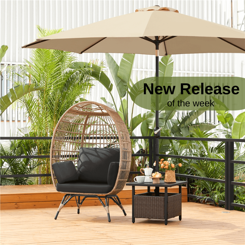 Yaheetech2's tweet photo. This 2-3 Person Hammock Frame Set offers a cozy and elegant choice for anyone wanting to relax outdoors with ease.
🔗: https://t.co/0jBnFjZ3ta
#Yaheetech #myyaheetech #yaheetechfurniture #basketlounger #eggchair #patio #homeandgarden #homedesign https://t.co/ut1ZMugCC2