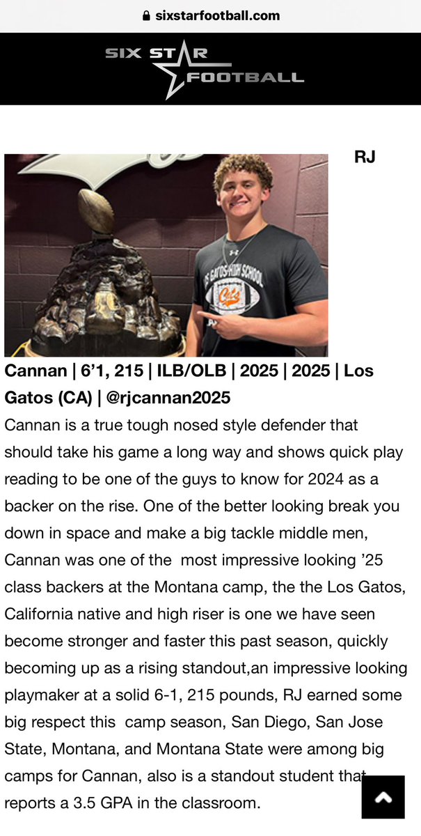 Thank you <a href="/sixstarfootball/">Six Star Football | PLUS+</a> for the write up!