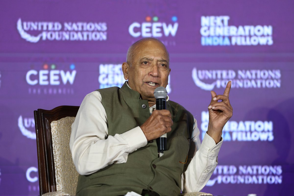 “Ours is not a small country; what happens to India has an effect on the world. ISRO shows what we are is capable of doing for the region and it has ripple effects globally. In parallel, focus on building heaven on earth. If we do not fix our methods to live sustainably, we will