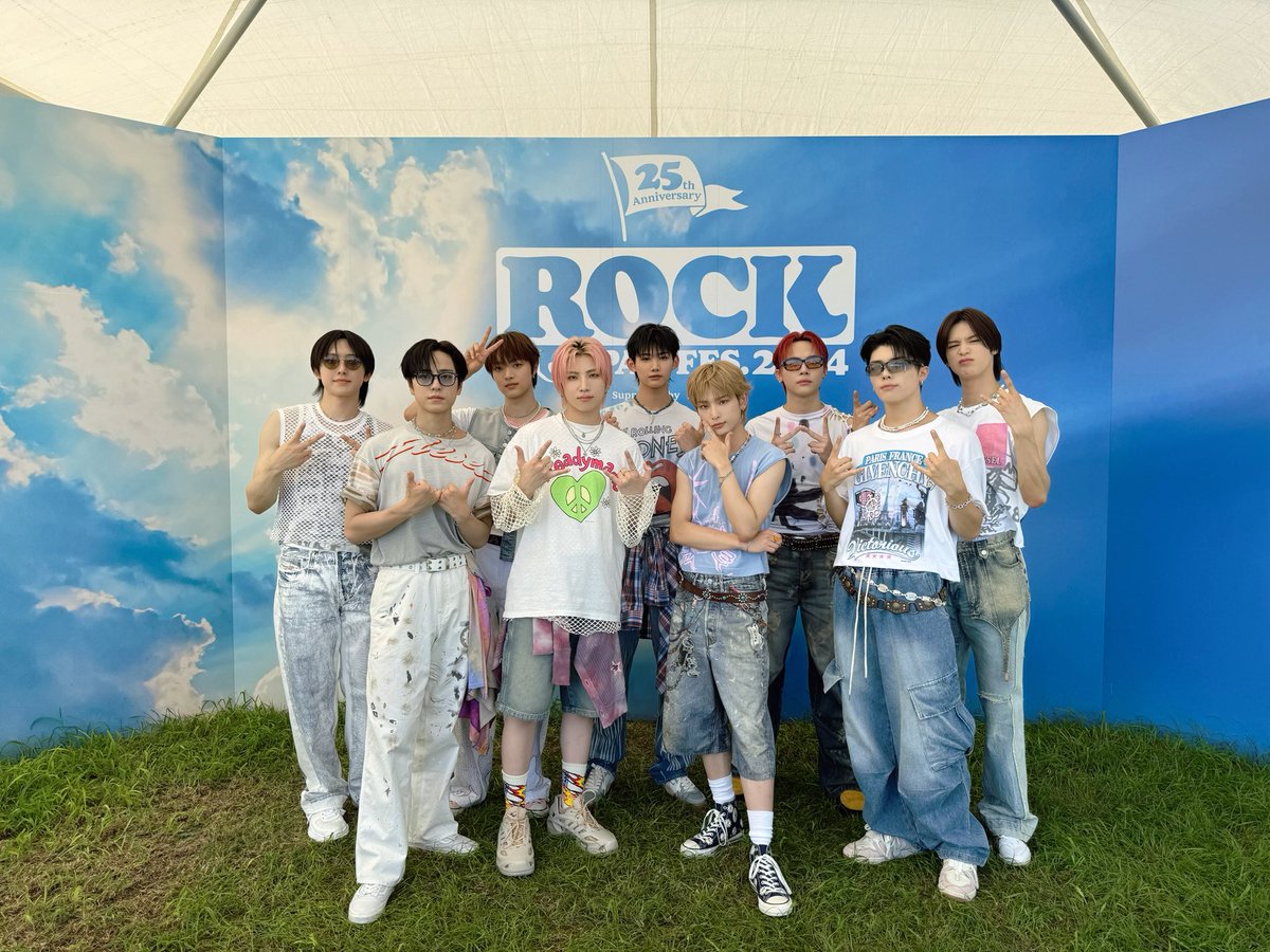 今日のandTEAM] 240812 @ ROCK IN JAPAN FES. 2024 #RIJF2024 #andTEAM