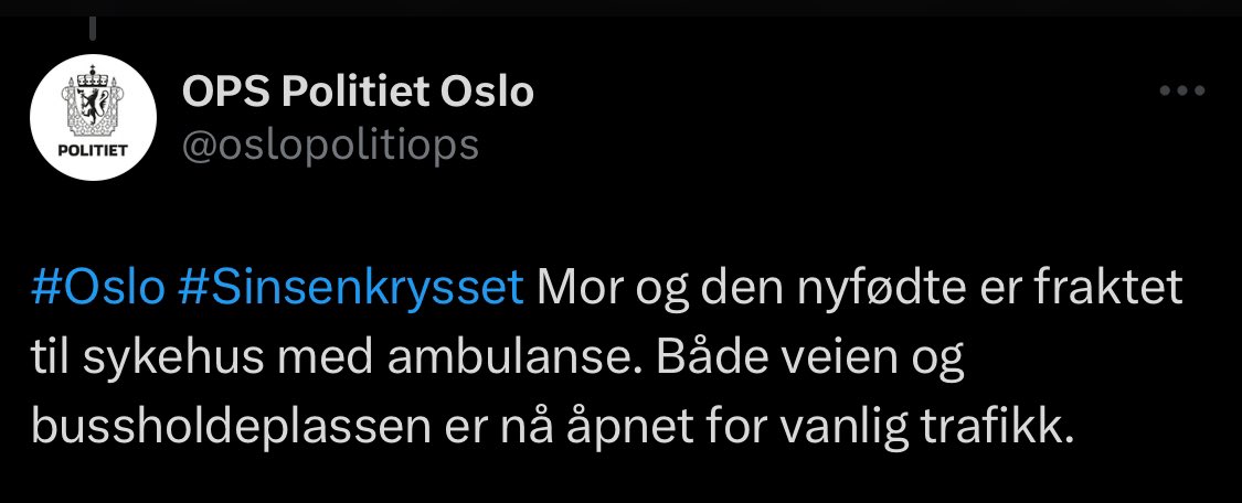 VidarJorg1s1's tweet image. "Jeg ble født, i trafikken…"
#karpe

☺️