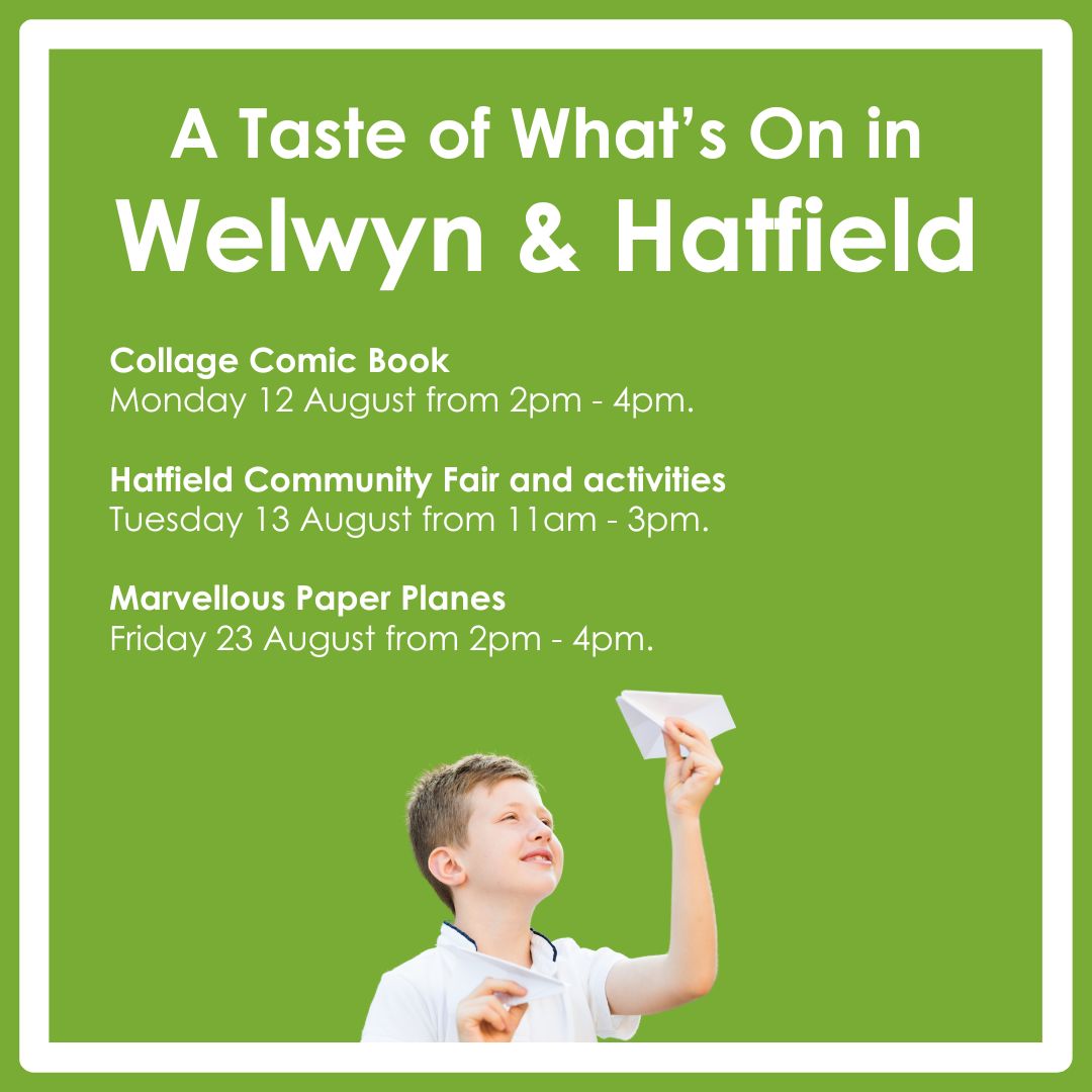 Communities 1st (@1stcommunities) on Twitter photo The summer holidays are well underway, and there are still lots of activities for families to enjoy across Hertfordshire!
Visit Help for School Holidays to find your next activity: buff.ly/3K7fP4J
<a href="/FoodSmilesStA/">FoodSmiles St Albans</a> <a href="/WelHatCouncil/">Welwyn Hatfield</a> @wh_cvs @hertslibraries <a href="/hertscc/">Hertfordshire County Council</a> #youthday The summer holidays are well underway, and there are still lots of activities for families to enjoy across Hertfordshire!
Visit Help for School Holidays to find your next activity: buff.ly/3K7fP4J
<a href="/FoodSmilesStA/">FoodSmiles St Albans</a> <a href="/WelHatCouncil/">Welwyn Hatfield</a> @wh_cvs @hertslibraries <a href="/hertscc/">Hertfordshire County Council</a> #youthday