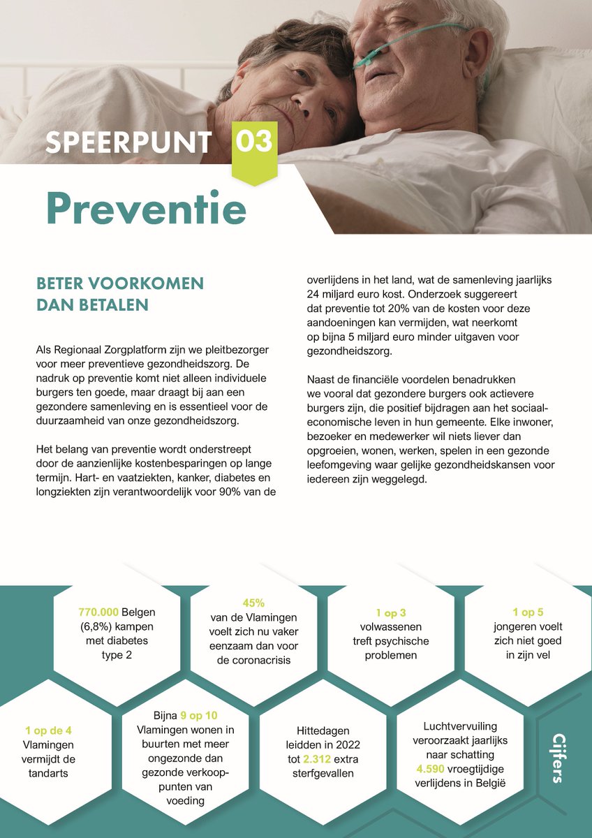 Regionaal Zorgplatform Halle-Vilvoorde doet een oproep naar lokale besturen: maak van de gezonde keuze de evidente keuze. “Zet #preventieve #gezondheid in je meerjarenplan”. Hoe? Lees #Memorandum → shorturl.at/9Pgbv !
Samen doorbreken we barrières!
