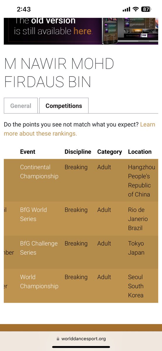 Siapa kata tk hantar wakil. Pergi semua qualification semua pakai duit sendiri 🥲. Nk melayakkan diri ke Olympic tak senang boss. Sampai kami give up dah nk ikut semua qualification round untuk ke negara2 lain sebab tak cukup duit.