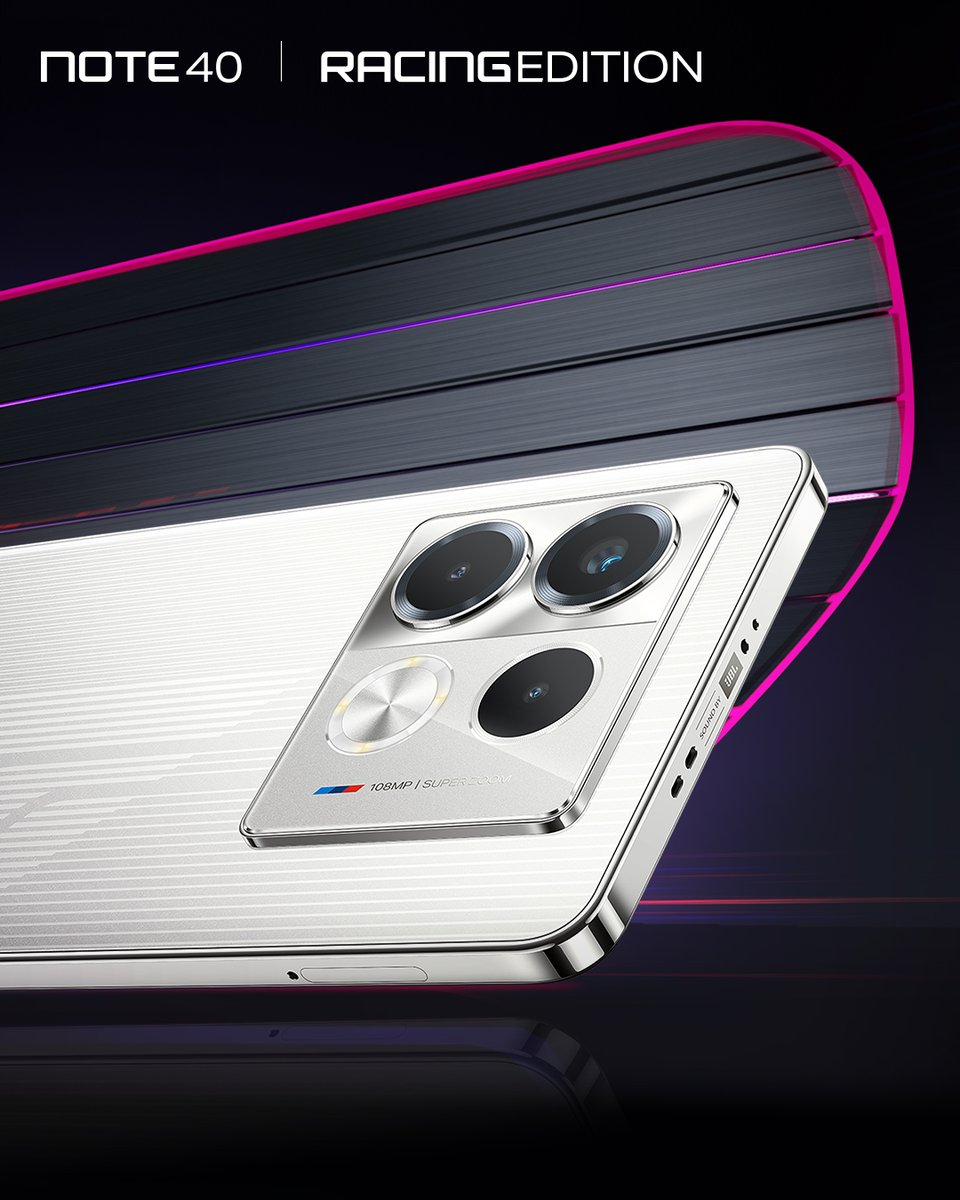 InfinixKenya's tweet image. Newest Addition!! The Infinix NOTE40 BMW Racing Edition! Designed for speed and style, it&apos;s a must-have for racing enthusiasts. Now available at all Infinix stores.

#Note40RacingEdition #Note40Series #InfinixKenya