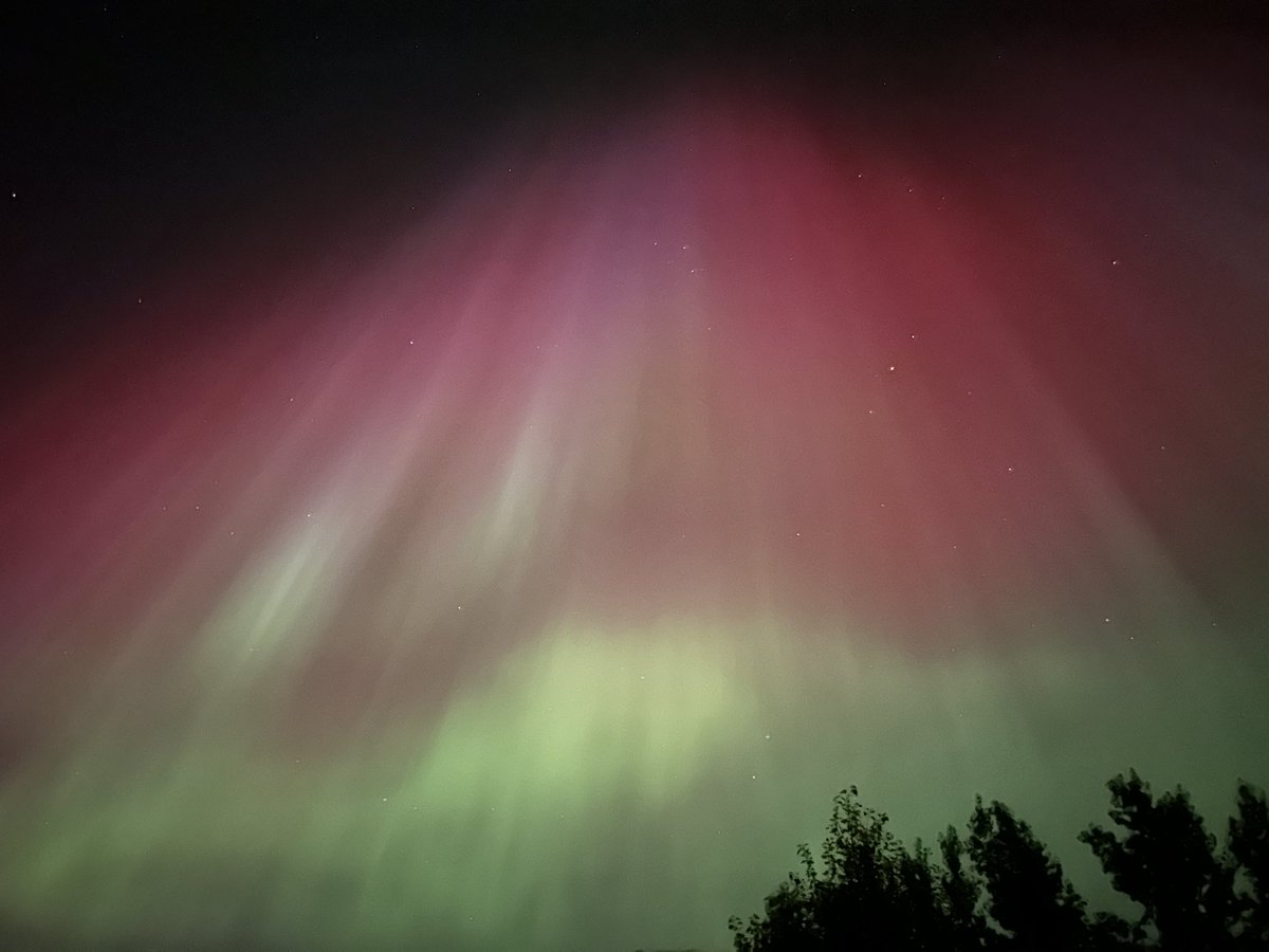 danbushman's tweet photo. Northern Lights - Aug. 12, 2024 https://t.co/jzdzhGJHE3
