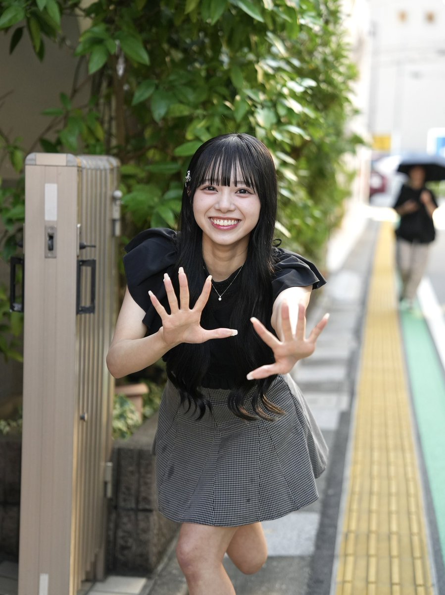 遭遇、川本笑瑠＆増田彩乃🟠🔵 #片足なくなるシリーズ(?) #CUTIESTREET