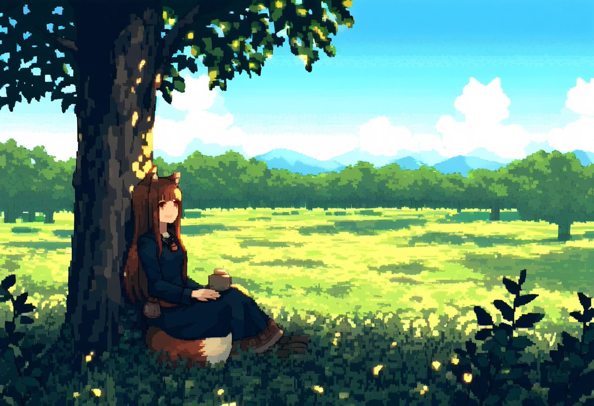 holo_2024's tweet photo. Pixel Style
#狼と香辛料 https://t.co/LLnwupTdqo