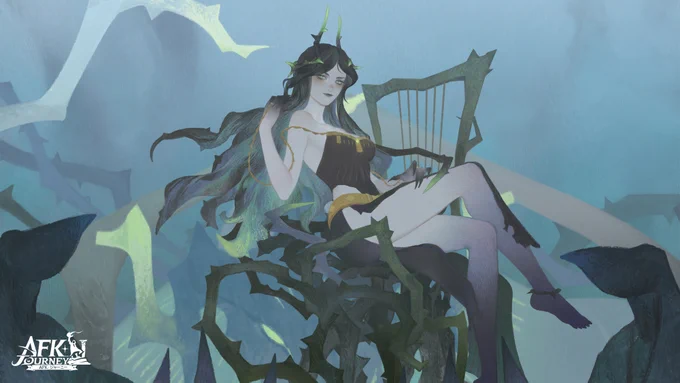AFKジャーニー()よりセシアを描かせていただきました。艶のあるしぐさが魅力的で描いていて楽しかったです。現在、pixivで #AFKジャーニーイラコン も開催されています〜是非ご参加ください#AFKジャーニー公式サイト: 