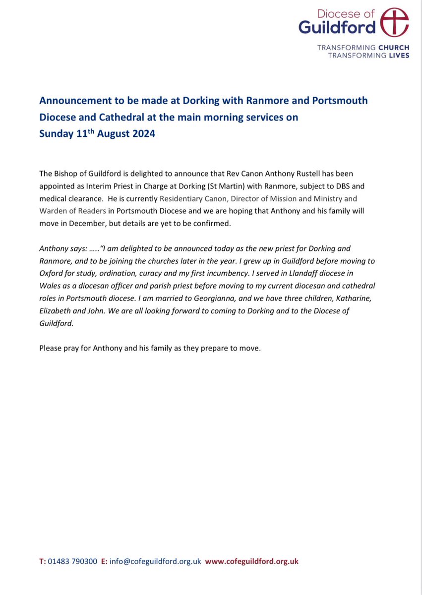 St Martin's Dorking tweet media