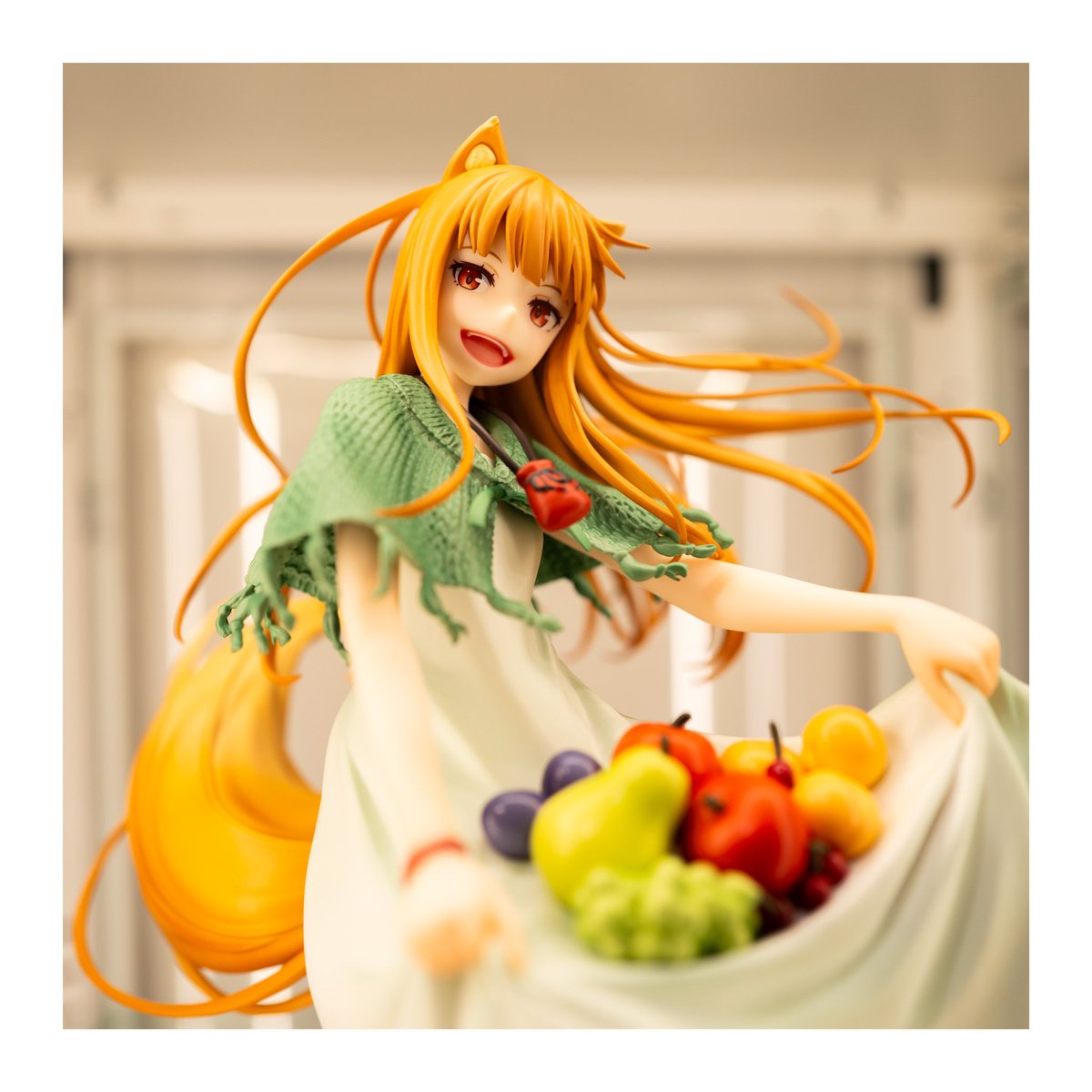 今年去日本买了贤狼，终于把她供起来了