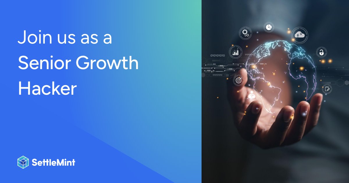 SettleMintCom's tweet image. Join SettleMint as a Senior Growth Hacker! Ready to drive global blockchain success? We&apos;re looking for a pro to innovate strategies, optimize conversions, and own our marketing automation tools. Remote role in Europe. Apply by 19 Aug 2024: 
hubs.li/Q02KPcQ50

#GrowthHacker