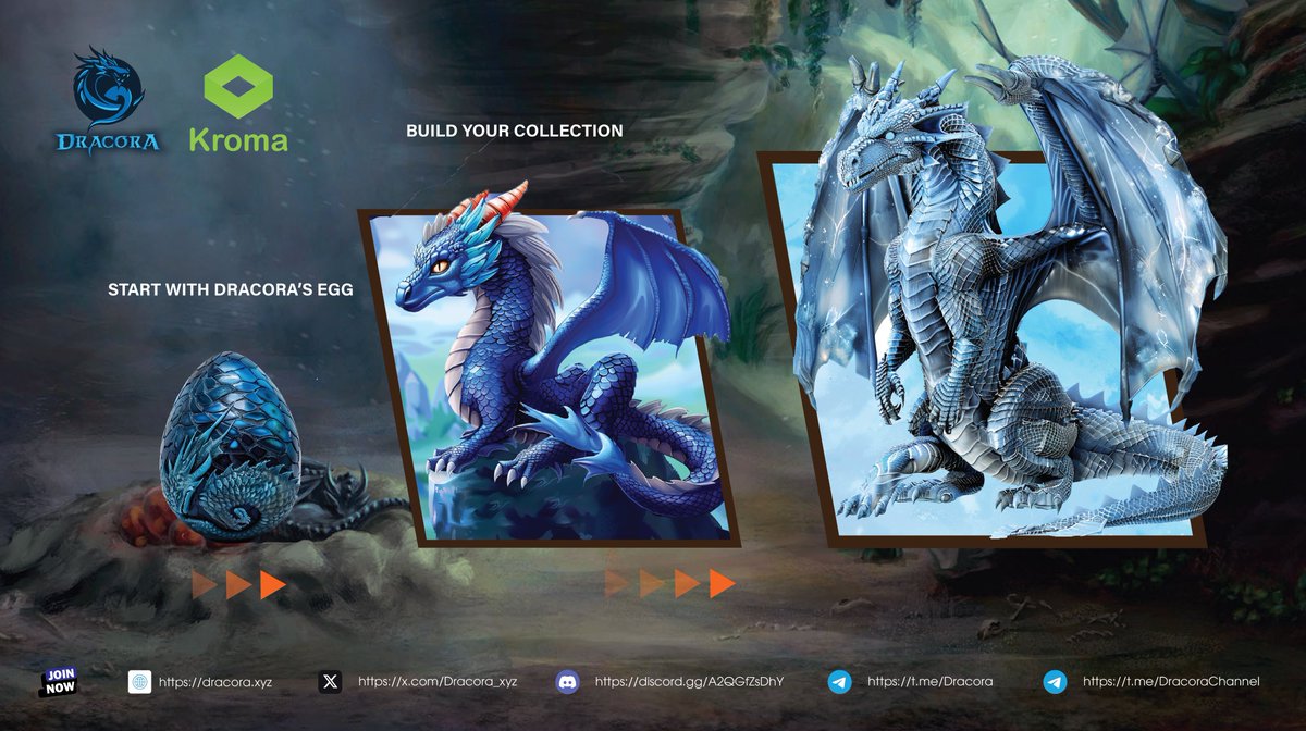 📷 Start Your #Dracora Journey: Build Your Dragon Collection! 📷

In the magical world of #Dracora, your adventure begins with a single #DragonEgg. As you place it in the incubator, anticipation builds.

Nurturing your dragon is an art. Feed it meals ranging from Common to