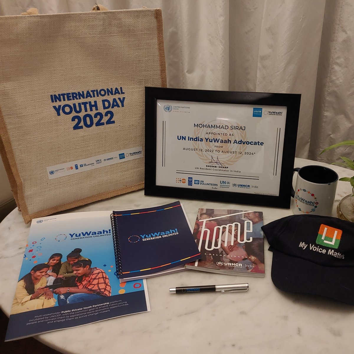 Pahchanfoundat1's tweet photo. We are honored to reflect on a significant milestone in our journey! Two years ago exactly today, on the auspicious occasion of International Youth Day, our esteemed Founder, Mr. Mohammad Siraj, was appointed as a #UNIndiaYuWaahAdvocate at New Delhi, India.

@YuWaahIndia https://t.co/J9NTdkzq2p