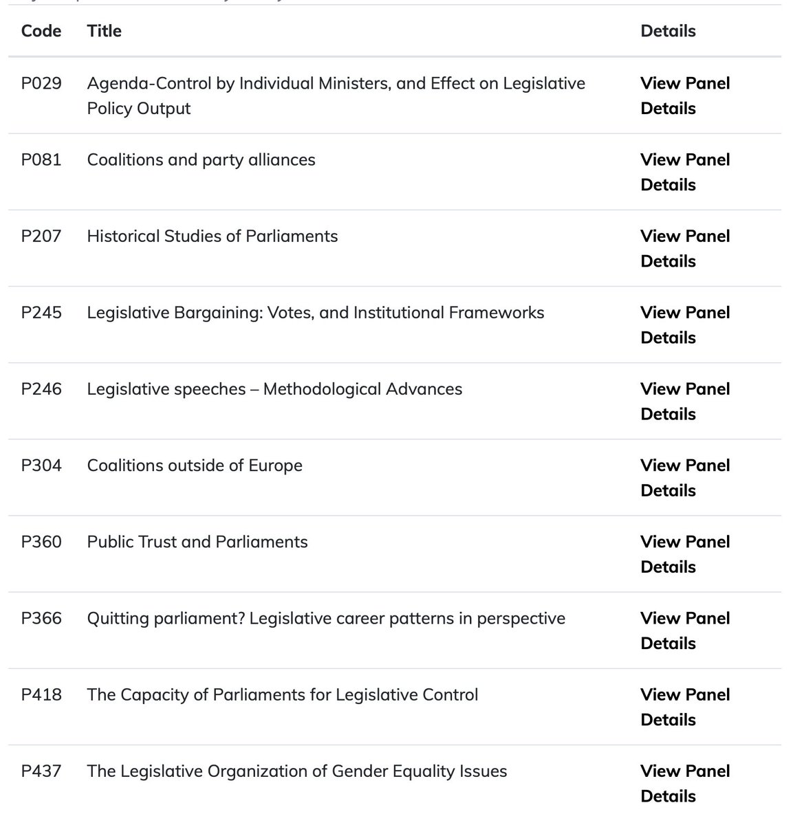 SG_Parliaments's tweet photo. Welcome to #ecprgc24! Our Standing Group is supporting 10 panels at this year’s General Conference across every day! Here are the full section details: https://t.co/y8O27y4FxN https://t.co/f3oaqlWmY6