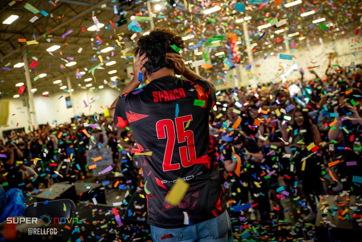 SuperSmashCon's tweet photo. Only dropping a total of FOUR games the entire tournament, he proved himself as the best player in the venue this year.

Congratulations to @Sparg0ssb, your Supernova 2024 Ultimate Champion! https://t.co/zo9FCB7ope